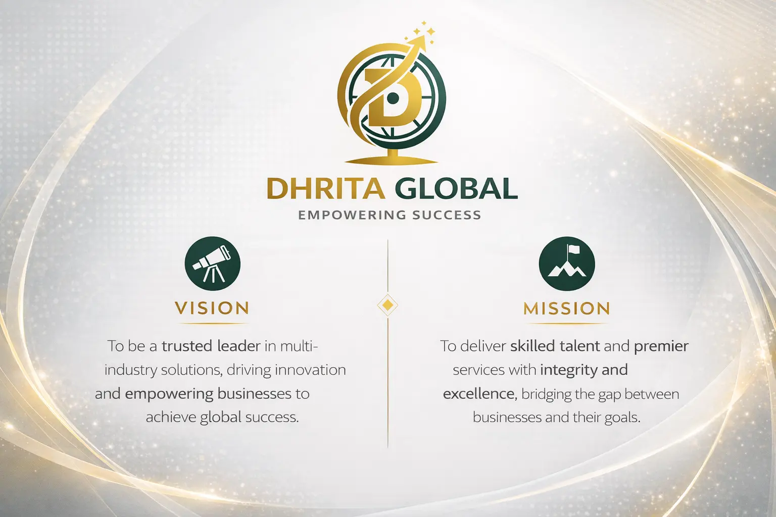 DHRITA Global company vision and mission